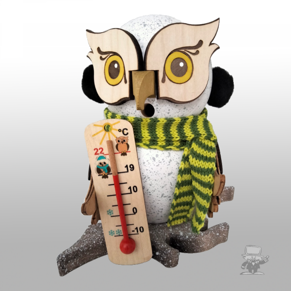 Kuhnert 37235 Räuchereule mit Thermometer